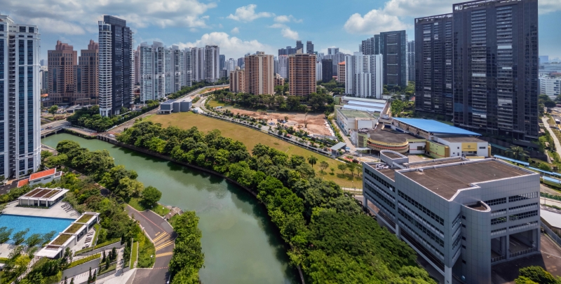 River Modern Site - River view